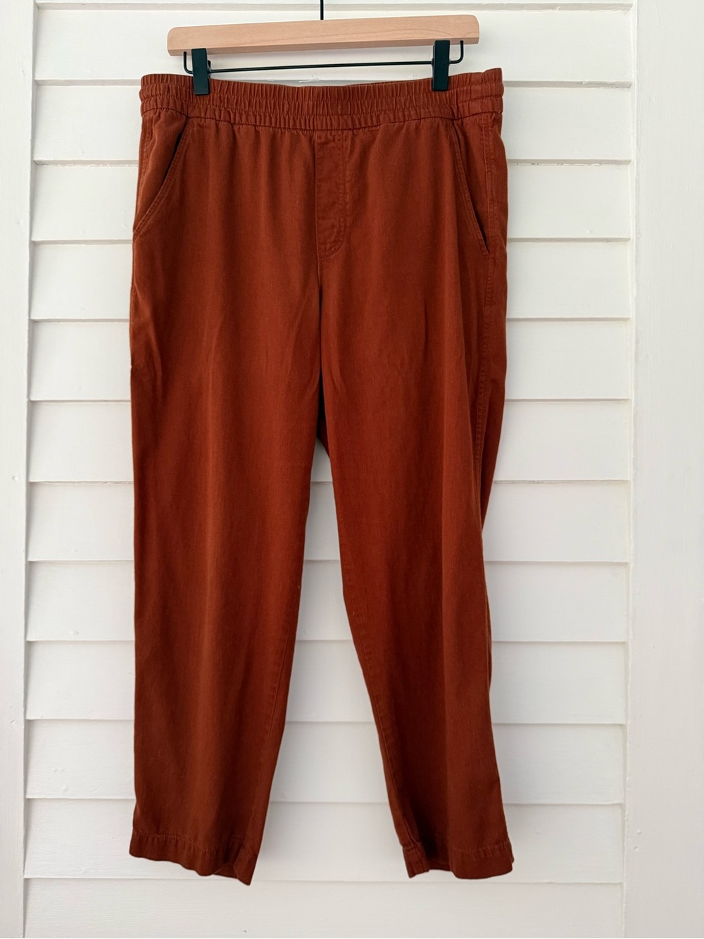GAP | Easy Pant Rust Brown Cotton/Rayon Size Medium
